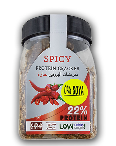 Spicy Protein Crackers