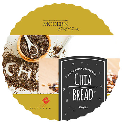 Chia bread Flat